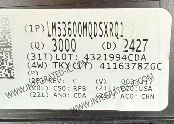 LM53600MQDSXRQ1 Integrated Circuit Chip Automotive 3.5V έως 36V 650mA Σύγχρονος μετατροπέας 2.1MHz