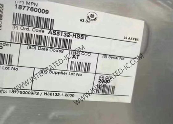 AS5132-HSST Αισθητήρας IC περιστρεφόμενος κωδικοποιητής 360o προγραμματιζόμενος υψηλής ταχύτητας μαγνητικός αισθητήρας θέσης