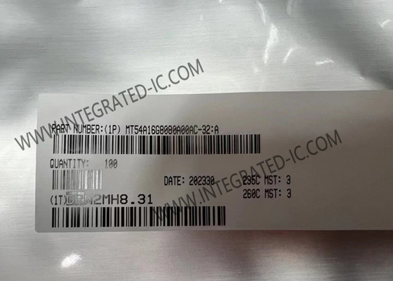 MT54A16G8080A00AC-32:Μηχεία IC Chip 128Gbit 8 κανάλια Μεγάλο εύρος ζώνης DRAM μνήμη με ECC