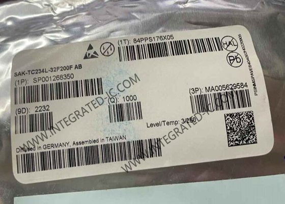 SAK-TC234L-32F200F AB Μικροελεγκτής MCU 32-bit Μικροελεγκτής IC TQFP-144