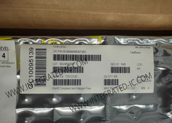 BCM84884B0KFSBG Ethernet IC Quad-Port Ethernet CMOS Transceiver Πακέτο BGA