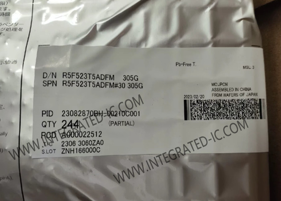 Μικροελεγκτής MCU R5F523T5ADFM 32Bit MCU LFQFP64 Ενσωματωμένος μικροελεγκτής