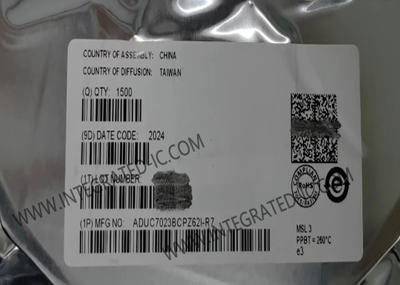 ADUC7023BCPZ62I Μικροελεγκτής MCU Ακριβής αναλογικός μικροελεγκτής με ενισχυμένο χειριστή IRQ