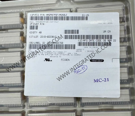 HM2P87PDF1M0N9LF Συνδετήρες Millipacs Backplane Συνδετήρες 176POS Hard Metric Συνδετήρες