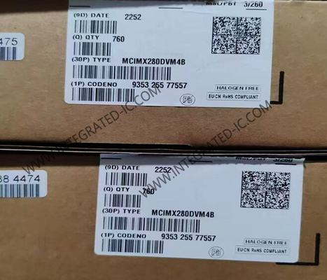 MCIMX280DVM4B Μικροελεγκτής MCU 454MHz i.MX28 Επεξεργαστές εφαρμογών LFBGA289