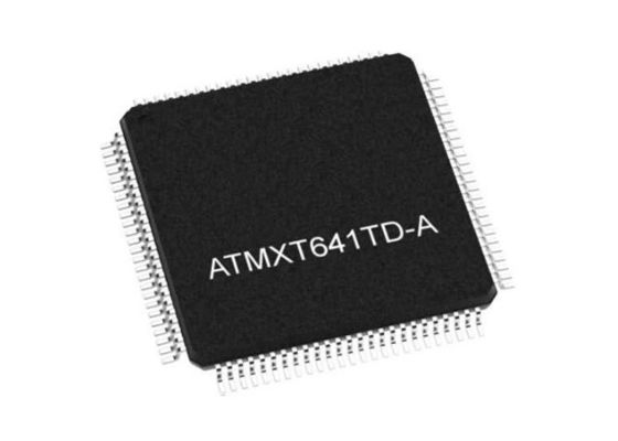 ATMXT641TD-ATRVA2 Integrated Circuit Chip 640Node Ελεγκτής οθόνης αφής TQFP-100
