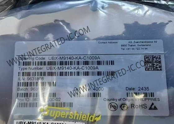 UBX-M9140-KA-C1009A Τσιπ ολοκληρωμένου κυκλώματος Νεκρός υπολογισμός GNSS Τσιπ στο NEO M9N Module