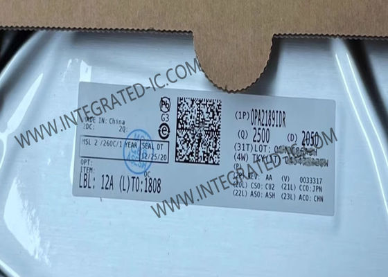 OPA2189IDR Διπλό τσιπ ολοκληρωμένου κυκλώματος 14MHz χαμηλού θορύβου λειτουργικός ενισχυτής ακριβείας