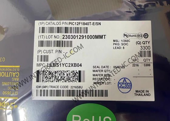 Μικροελεγκτής MCU 7KB Flash 32MHz Μικροελεγκτές με τεχνολογία XLP