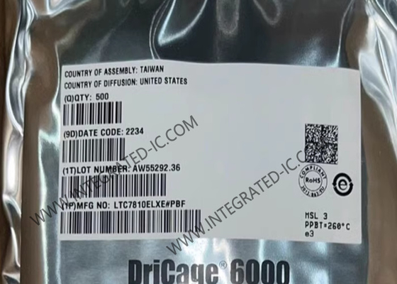 Συμπληρωμένο κύκλωμα LTC7810ELXE 105kHz έως 780kHz Buck Regulator IC LQFP48