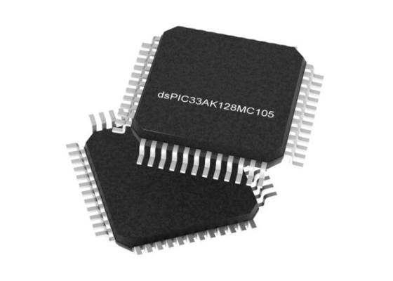 DSPIC33AK128MC105-E/PT Μικροελεγκτής MCU 32-bit dsPIC33A Ψηφιακός ελεγκτής σήματος