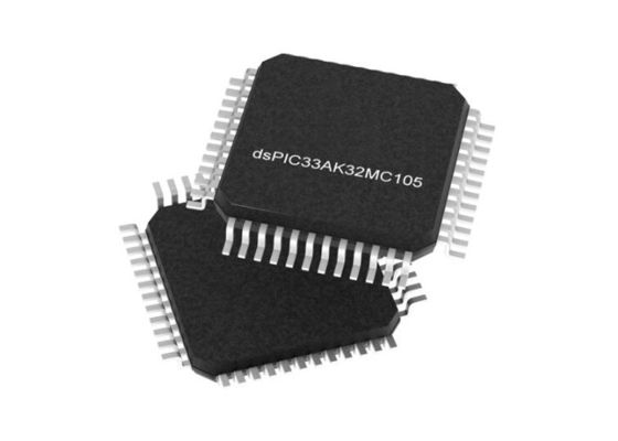 DSPIC33AK32MC105-I/PT Μικροελεγκτής MCU Ψηφιακός ελεγκτής σήματος 200MHz 32-bit DSC
