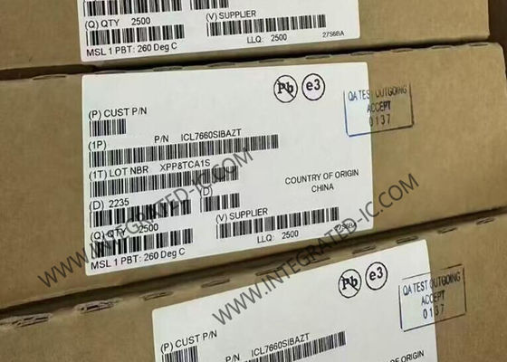 ICL7660SIBAZT Τσιπ ολοκληρωμένου κυκλώματος CMOS Μετατροπείς τάσης SOIC8 IC ρυθμιστής διακόπτη