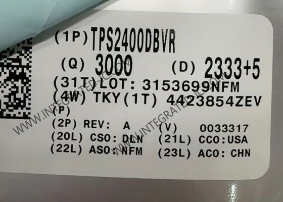 TPS2400DBVR Chip ολοκληρωμένου κυκλώματος 5.5V Ρυθμιστής προστασίας από υπερτάσεις με προστασία 100V