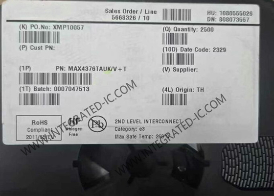 MAX4376TAUK Τσιπ ολοκληρωμένου κυκλώματος 1mA Single High Side Current Sensor Amplifier