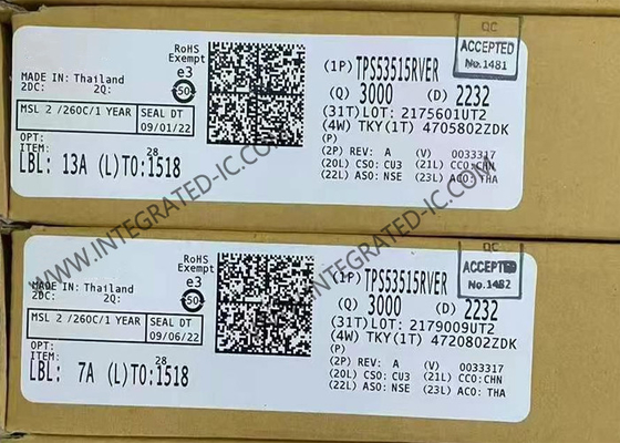 TPS53515RVER Integrated Circuit Chip 12A Single Synchronous SWIFT Buck Converter VQFN28 Ηλεκτρονική συσκευή μετατροπής