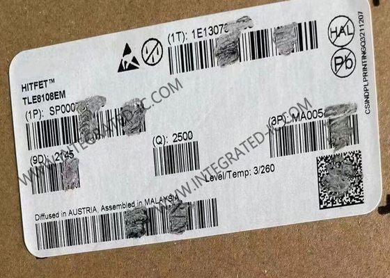 TLE8108EM Τσιπ ολοκληρωμένου κυκλώματος 400mA έξυπνοι διακόπτες ισχύος SSOP24 χαμηλό πλάι διακόπτης