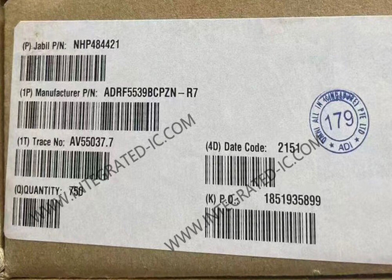 ADRF5539BCPZN Μοντέλος ασύρματης επικοινωνίας 2,3 GHz έως 2,7 GHz Αποδέκτης Front End