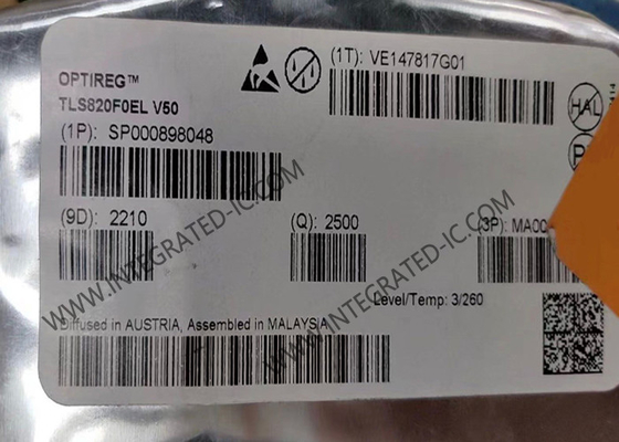 TLS820F0EL Τσιπ ολοκληρωμένου κυκλώματος υψηλής απόδοσης χαμηλής απόρριψης γραμμικός ρυθμιστής τάσης για παροχή 5V