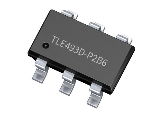 TLE493D-P2B6 Αισθητήρας IC XENSIV Υψηλής ακρίβειας χαμηλής ισχύος 3D αισθητήρες μαγνητικού κέντρου