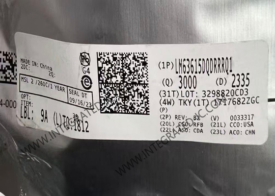 Συμπληρωμένο κύκλωμα Chip LM63615DQDRRRQ1 θετικός ρυθμιζόμενος ρυθμιστής διακόπτη