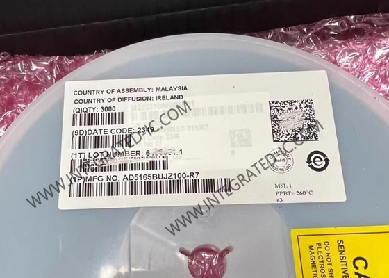 AD5165BUJZ100 Τσιπ ολοκληρωμένου κυκλώματος 1.8V Λογικό επίπεδο Ψηφιακά δυνατομετρικά DigiPOT