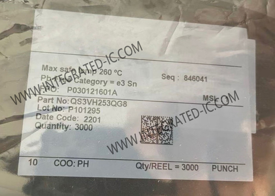 QS3VH253QG8 Integrated Circuit Chip High Bandwidth Bus Switch με χαμηλή αντίσταση ενεργοποίησης