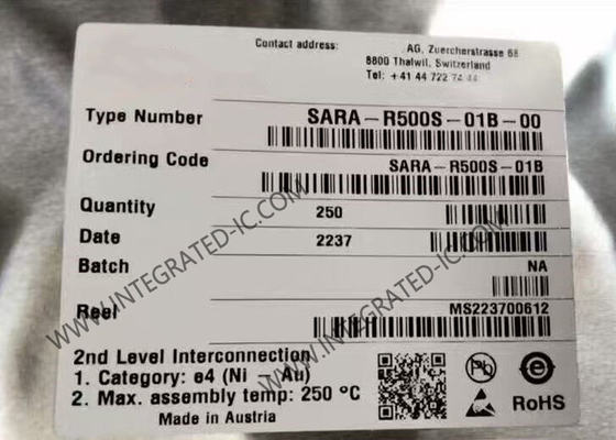 Μονάδα ασύρματης επικοινωνίας SARA-R500S-01B 2.1GHz 23dBm Μονάδες LTE-M και NB-IoT