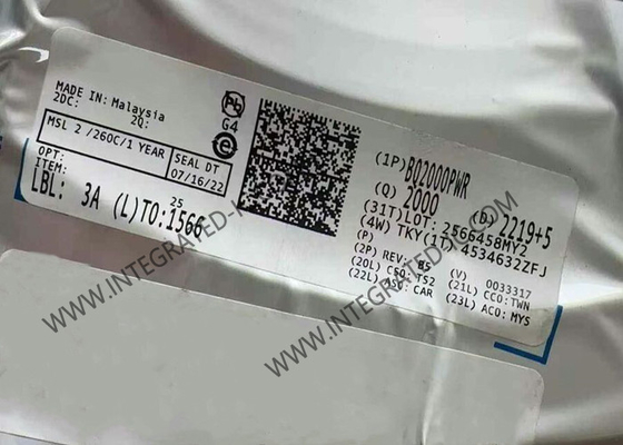 BQ2000PWR Integrated Circuit Chip Προγραμματιζόμενο πολυχημικό IC διαχείρισης ταχείας φόρτισης