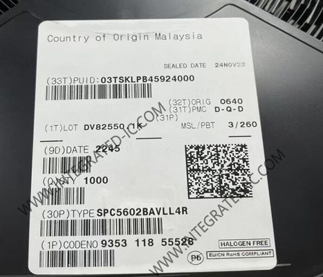 SPC5602BAVLL4R Μικροελεγκτής MCU 48MHz 32Bit Μονόπυρη Μικροελεγκτής IC LQFP100
