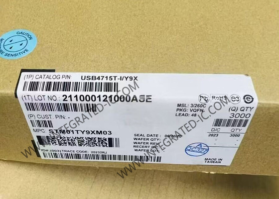USB4715T-I/Y9X Integrated Circuit Chip USB 2.0 Hi-Speed Hub Controller με FlexConnect σε όλες τις θύρες