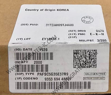 PAFSC5G35E37R9 Ενσωματωμένο κύκλωμα Chip Power Amplifier Module για LTE και 5G