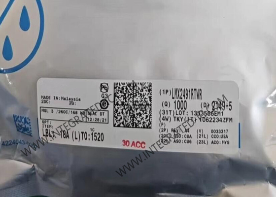 LMX2491RTWR Τυποποιημένο κύκλωμα Τσιπ Φάση κλειδωμένα βρόχοι WQFN-24 Μεικτό-N NPLL