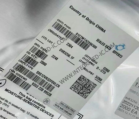 Μικροελεγκτής MCU S9S12VR32F0VLCR 25MHz S12VR Μικροελεγκτής μικρού σήματος 32-LQFP