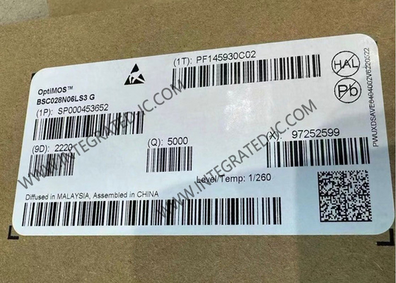 BSC028N06LS3G Integrated Circuit Chip OptiMOSTM 60V N-Channel Power MOSFET Τρανζίστορες