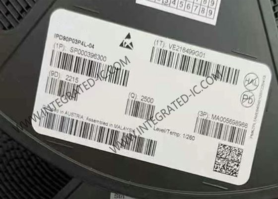 IPD90P03P4L-04 Τσιπ ολοκληρωμένου κυκλώματος 30V OptiMOS P2 P-Channel MOSFET τρανζίστορες