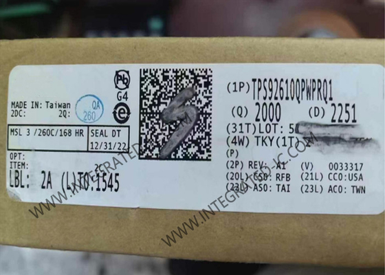 Συμπληρωμένο κύκλωμα TPS92610QPWPRQ1 Οδηγός LED μονοκαναλιού αυτοκινήτου
