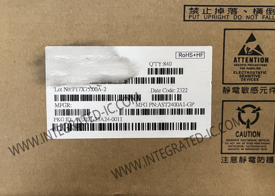 AST2400A1-GP Integrated Circuit Chip Διαχειριστικός επεξεργαστής διακομιστή LFBGA408 Τσιπάκια IC