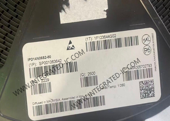IPD14N06S2-80 Τσιπ ολοκληρωμένου κυκλώματος 55V 80mΩ OptiMOSTM Transistors MOSFET
