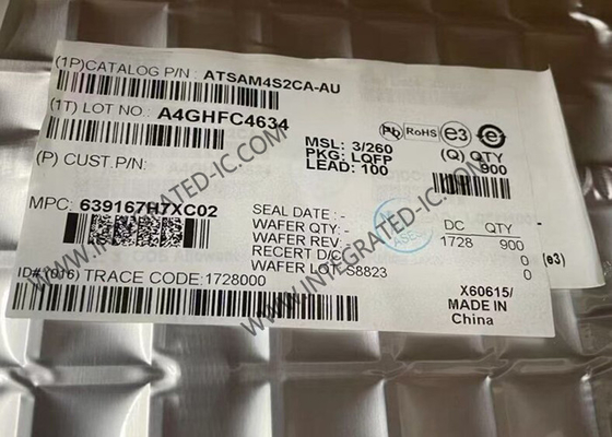 ATSAM4S2CA-AU Μικροελεγκτής MCU 32-bit Single-Core 120MHz ARM Cortex-M4 Μικροελεγκτής