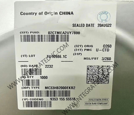 Συμπληρωμένο κύκλωμα MC33HB2000EKR2 H-Bridge Brushed DC Motor Driver