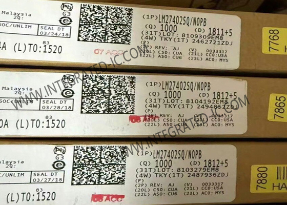LM27402SQ Τεχνολογικός κυκλωτής υψηλής απόδοσης συγχρονισμένος ελεγκτής Buck με ανίχνευση ρεύματος DCR