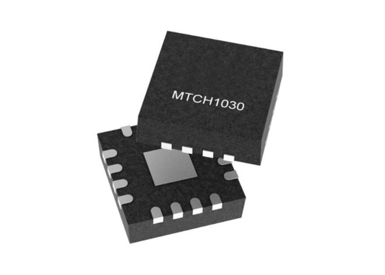 MTCH1030T-I/MG Τσιπ ολοκληρωμένου κυκλώματος 3 κουμπιά χειριστή αφής QFN16 χωρητικός αφής