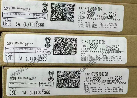 TLV9104IDR Τσιπ ολοκληρωμένου κυκλώματος 16V λειτουργικός ενισχυτής SOIC14 Low Power Op Amp
