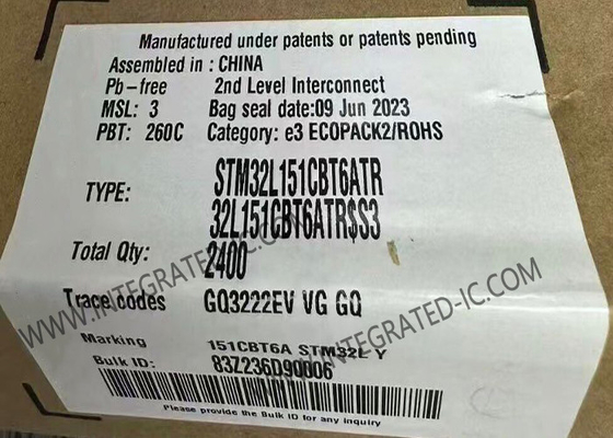 STM32L151CBT6ATR Μικροελεγκτής MCU Ultra-Low-Power 32-bit ARM Cortex-M3 MCU
