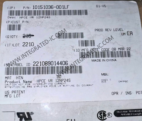 10151036-001LF Συνδετήρες Συνδετήρες Καρτών Edge HPCE VR 12NP24S Συνδετήρες