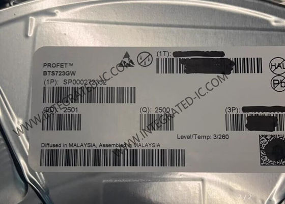 BTS723GW Ολοκληρωμένο Κύκλωμα IC Chip 7V έως 58V Έξυπνος Διακόπτης Ισχύος Υψηλής Πλευράς με 2 Εξόδους και Ρεύμα 2.9 A