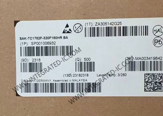 Ολοκληρωμένο κύκλωμα LQFP176 μικροελεγκτών BA τσιπ sak-tc1782f-320F180HR ολοκληρωμένων κυκλωμάτων