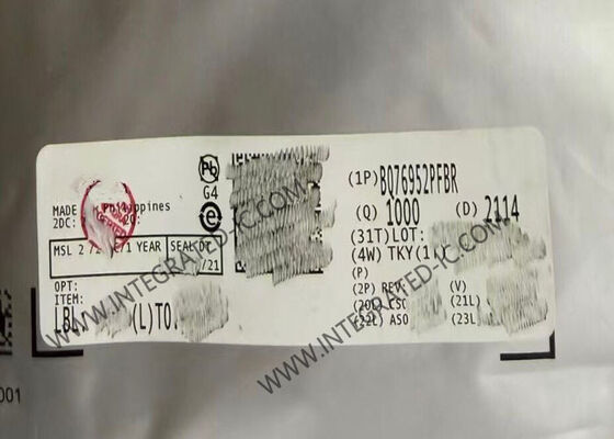 BQ76952PFBR Integrated Circuit Chip High-precision Battery Monitor and Protector για μπαταρίες ιόντων λιθίου 3 έως 16 σειρών