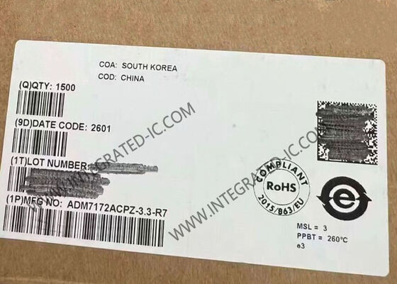 ADM7172ACPZ-3.3 Ολοκληρωμένο Κύκλωμα Χαμηλού Θορύβου, Χαμηλής Πτώσης Τάσης, Ρυθμιστής Τάσης 3.3V